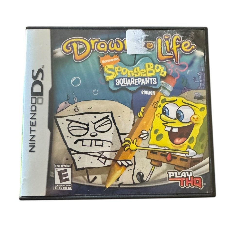 SpongeBob SquarePants Drawn to Life Nintendo DS Game